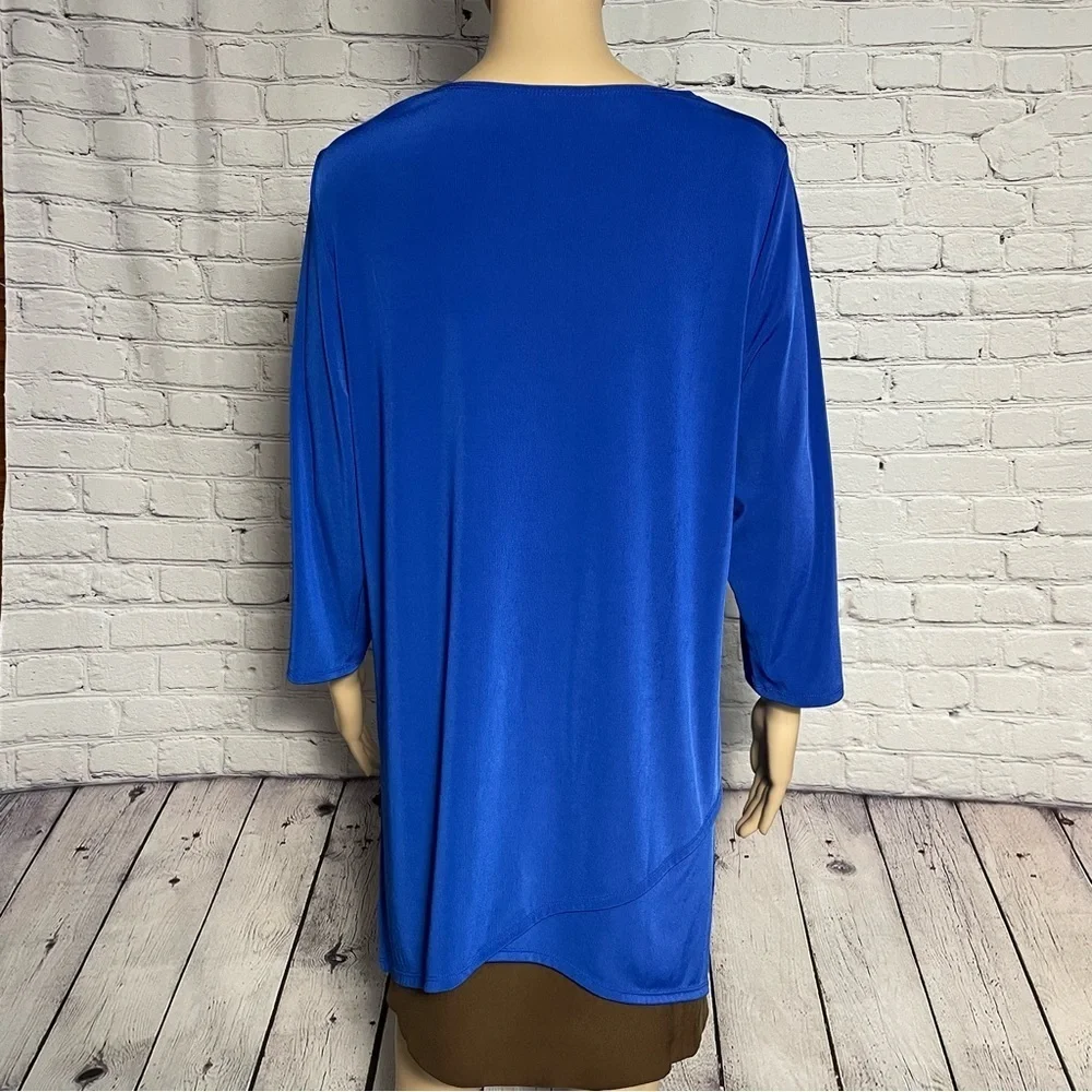 Chicos cleaned hem asymmetrical